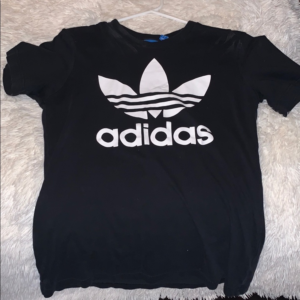Adidas black shirt